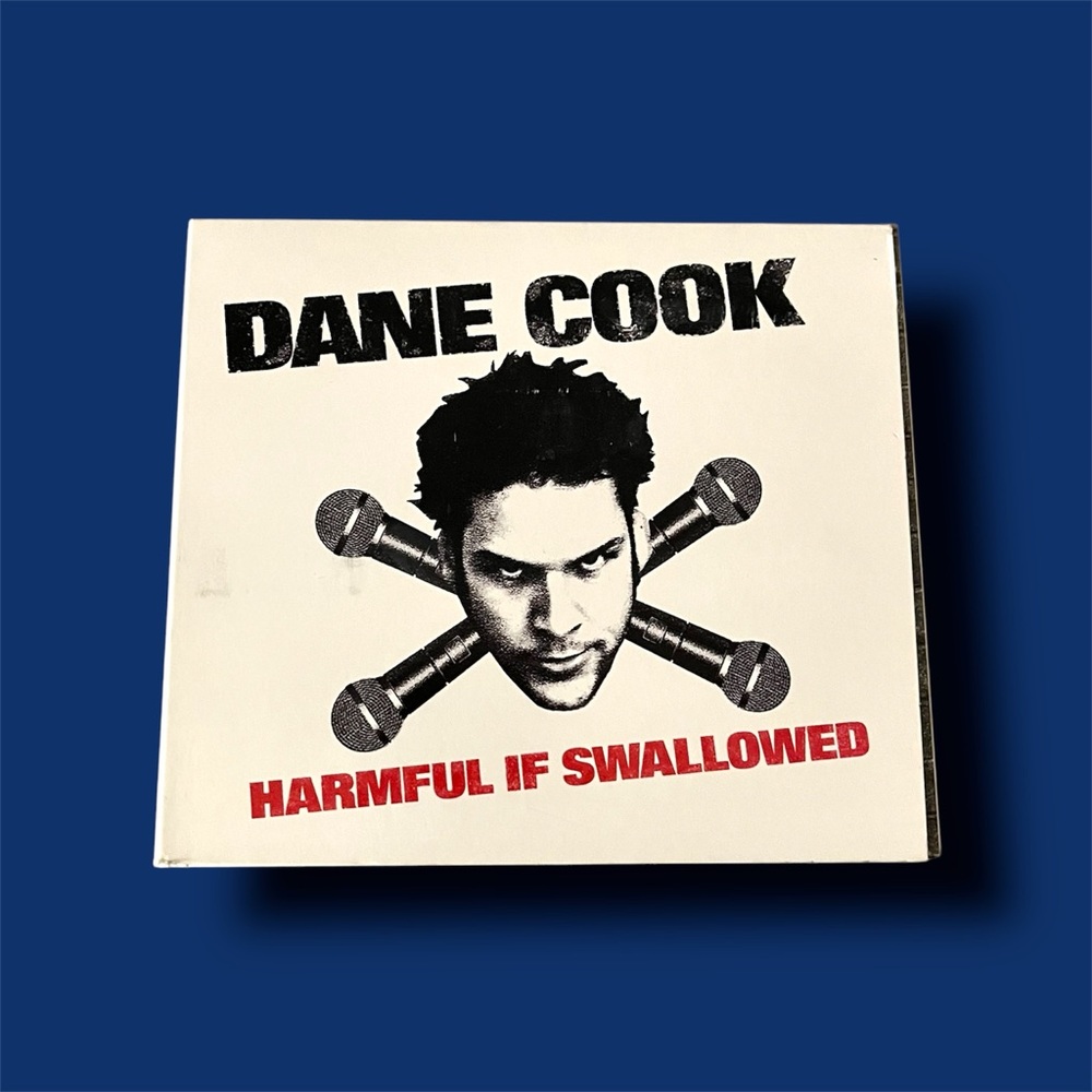 Dane Cook • Harmful If Swallowed • Complete CD & DVD Set • Excellent Condition